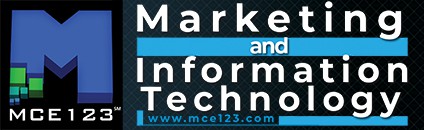MCE123 Marketing and Information Technology Logo